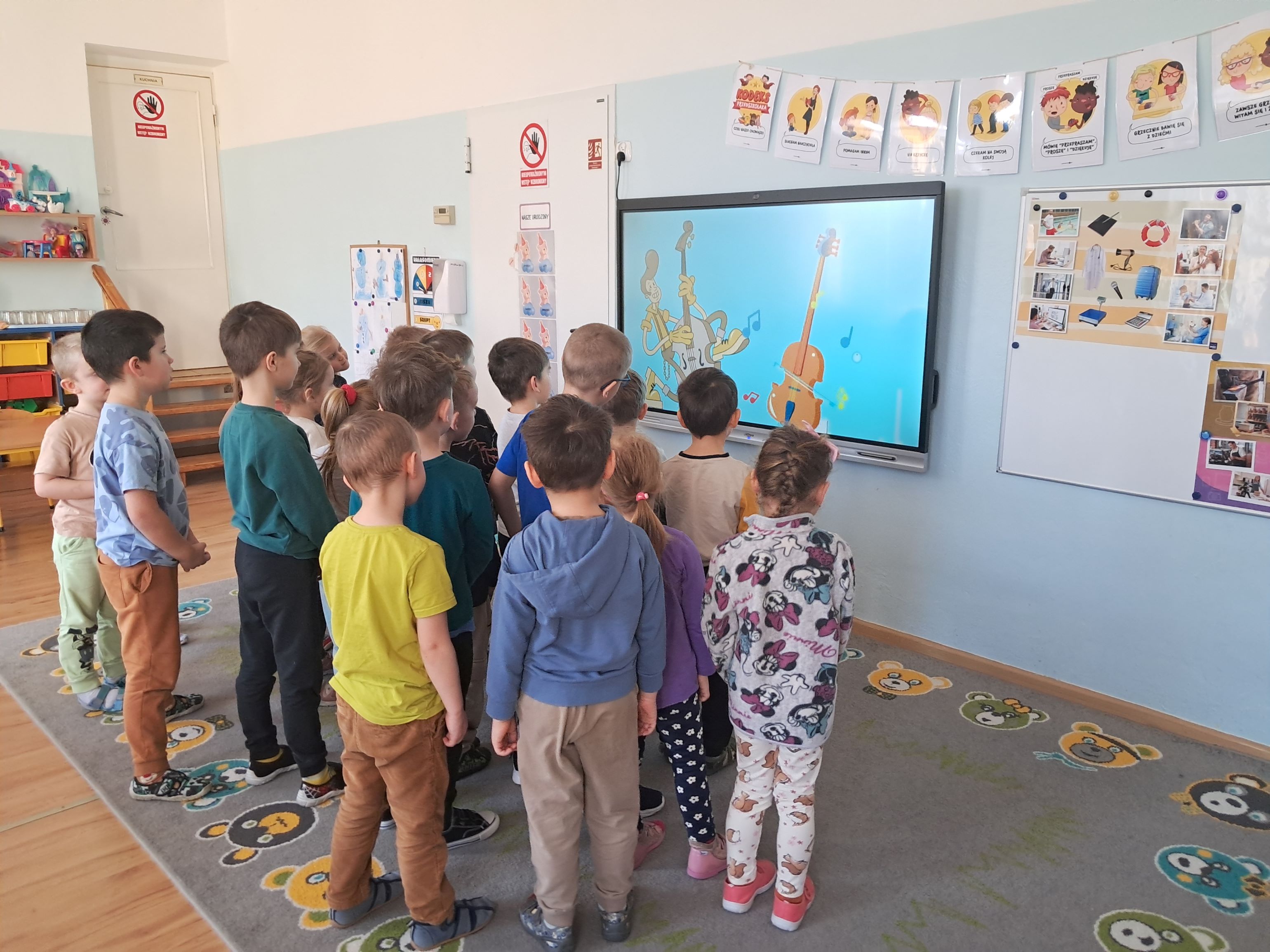 Zdjęcie wykonane podczas Warsztatów o emocjach: "Jestem radosny, jestem zły"