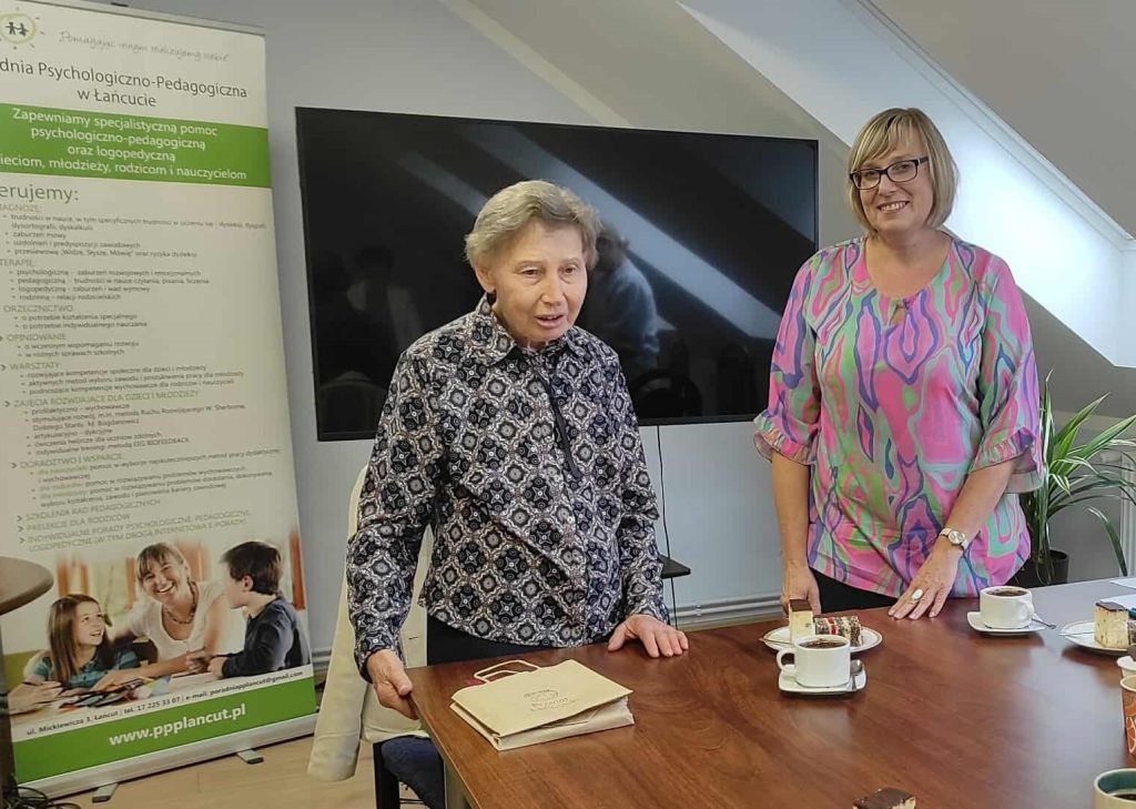 Zdjęcie przedstawiające Panią Doktor, Elżbietę Inglot-Ulman