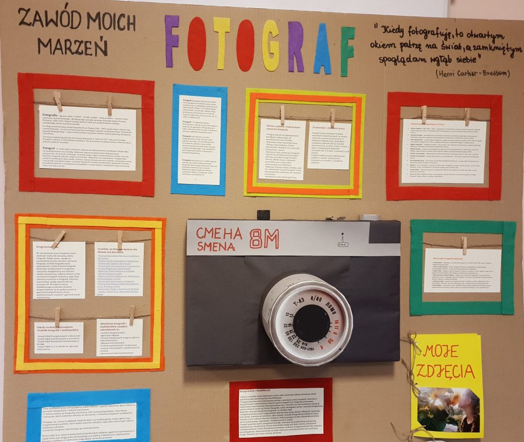 Praca z V edycji konkursu Zawód Moich Marzeń