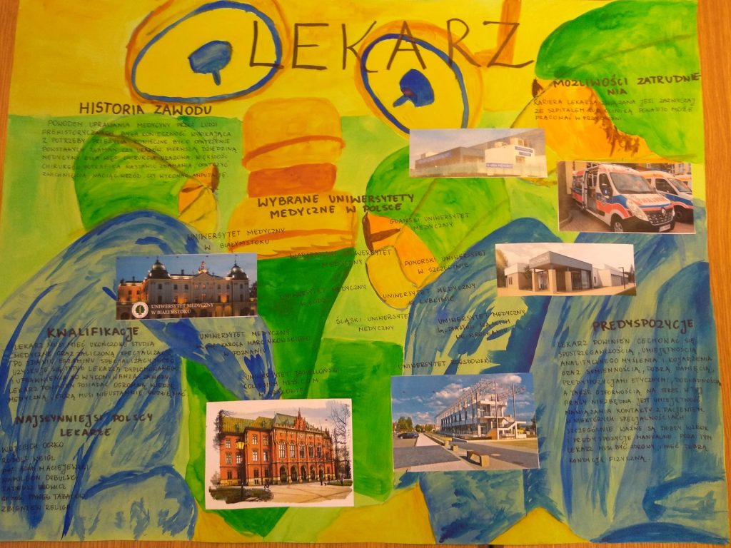 Praca z IV edycji konkursu Zawód Moich Marzeń