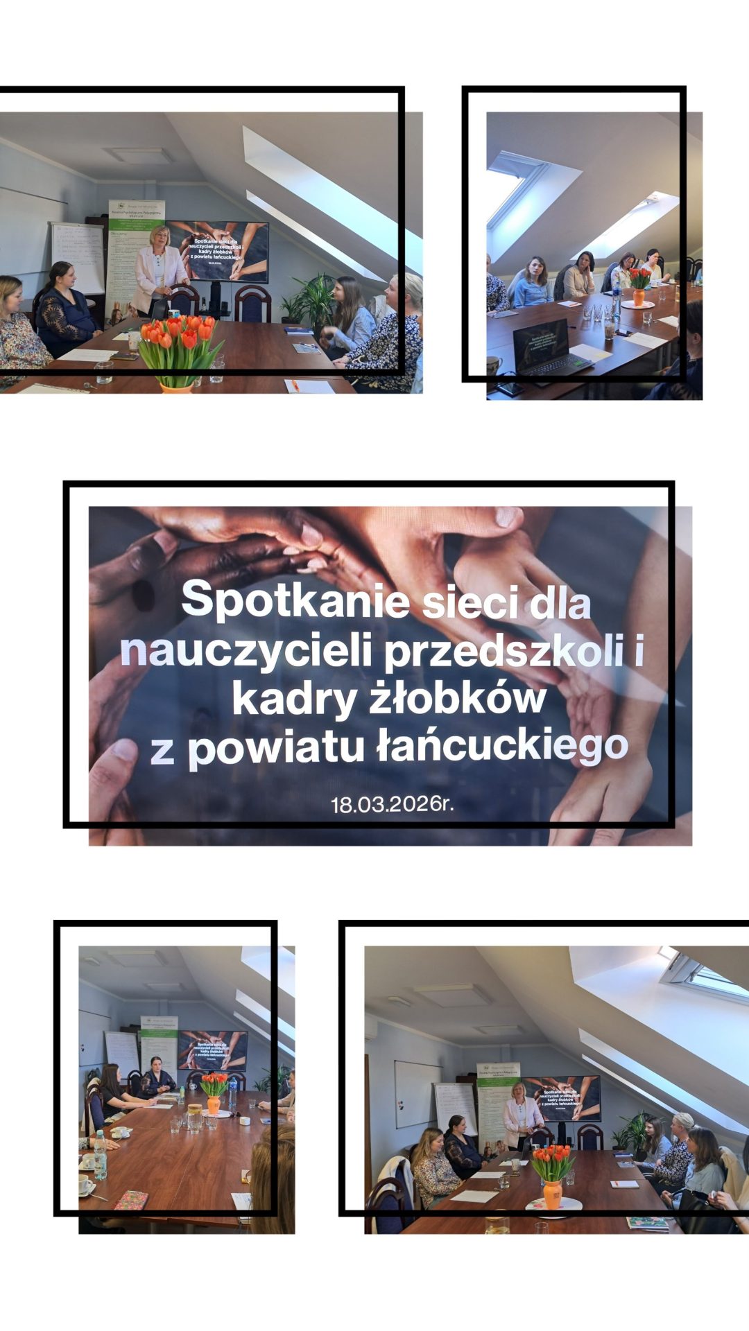 Łączy nas dobro dziecka – podsumowanie pierwszego spotkania sieci współpracy nauczycieli przedszkoli i kadry żłobków w PPP w Łańcucie