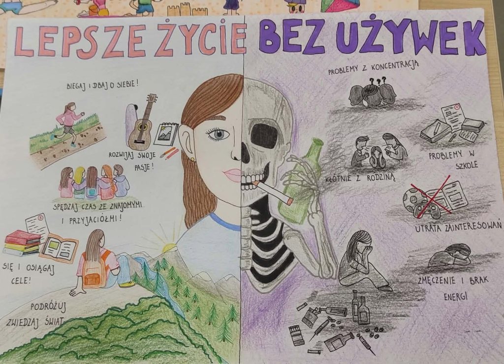 Praca na konkurs "Bezpieczne Wakacje"