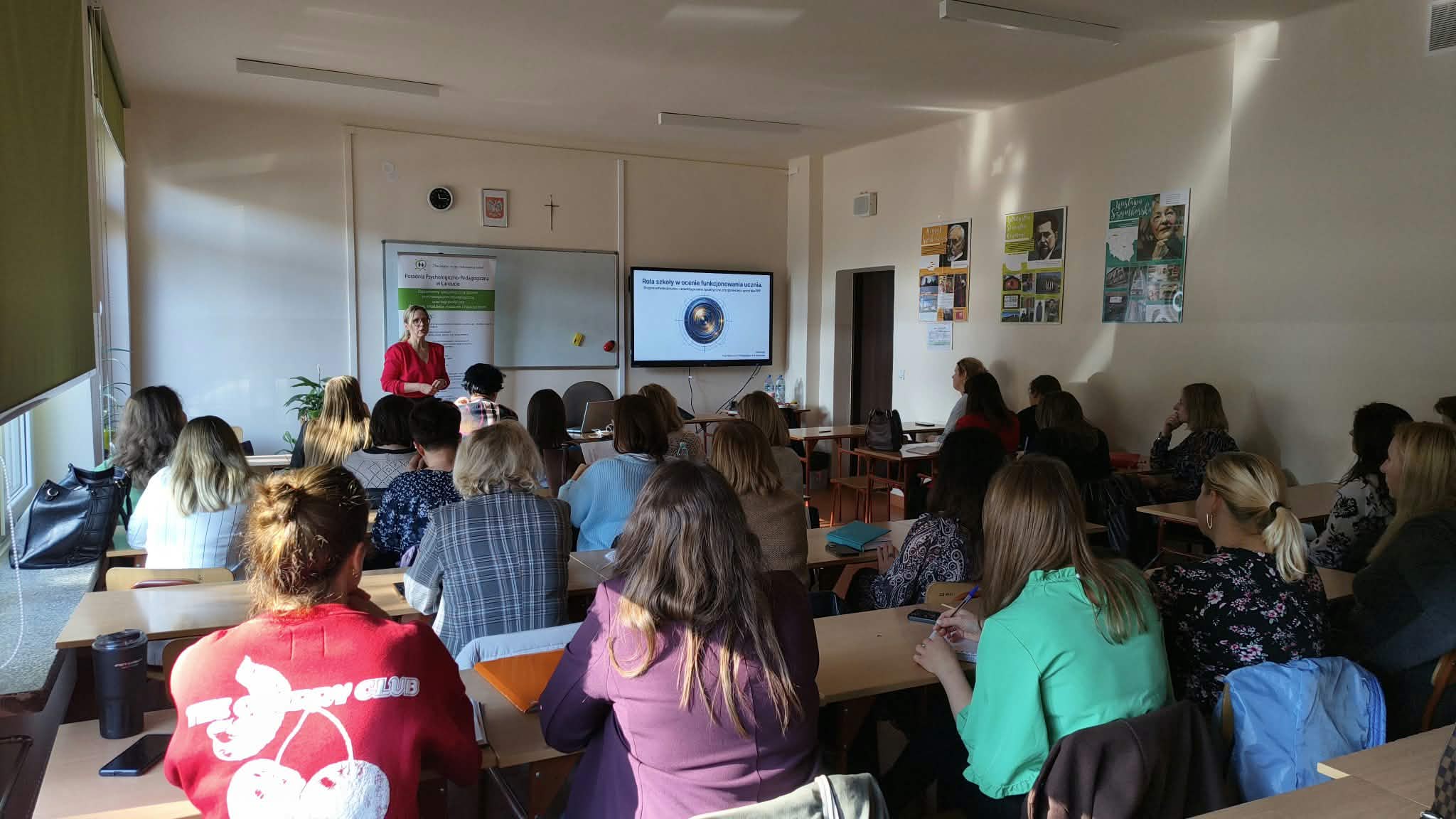 Spotkanie sieci pedagogów i&nbsp;psychologów szkolnych z&nbsp;powiatu łańcuckiego